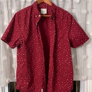 American eagle short sleeve button down